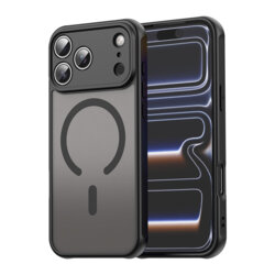 Husa iPhone 17 Pro Techsuit HaloFrost II MagSafe, negru