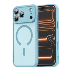 Husa iPhone 17 Pro Max Techsuit HaloFrost II MagSafe, verde menta