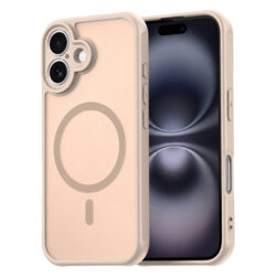 Husa iPhone 16 Techsuit HaloFrost II MagSafe, auriu