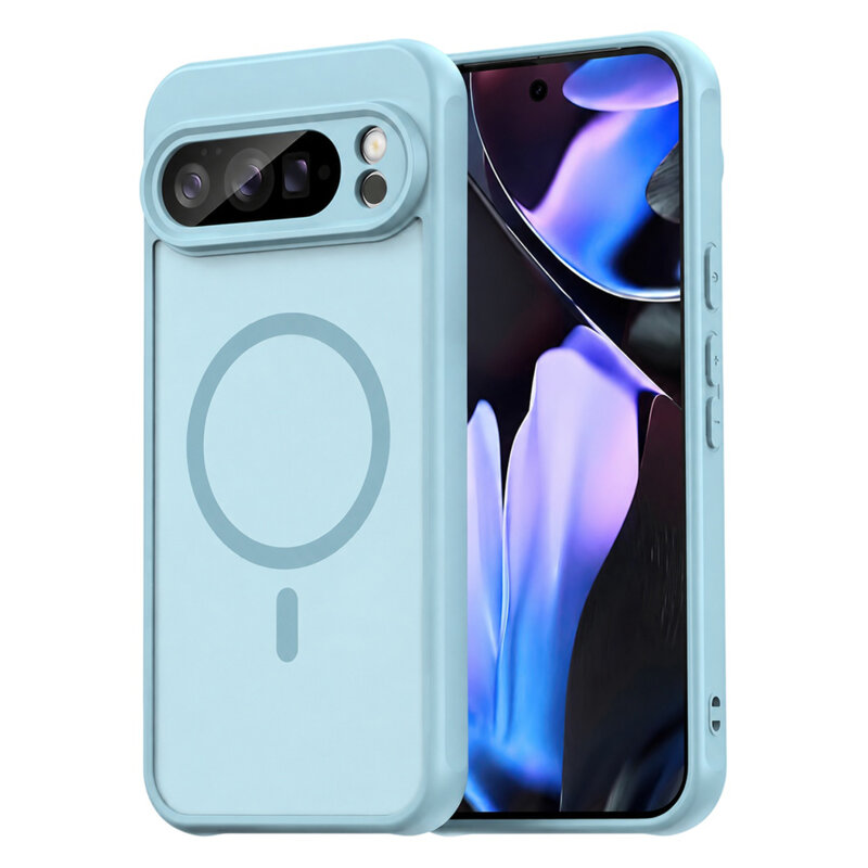 Husa Google Pixel 10 Pro XL Techsuit HaloFrost II MagSafe, verde menta