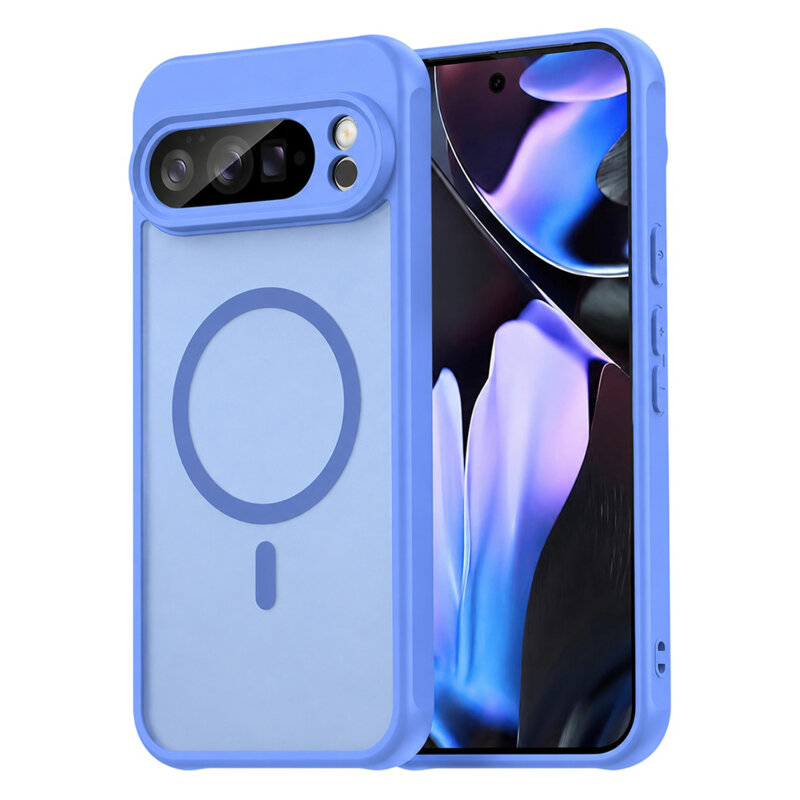 Husa Google Pixel 10 Pro XL Techsuit HaloFrost II MagSafe, albastru