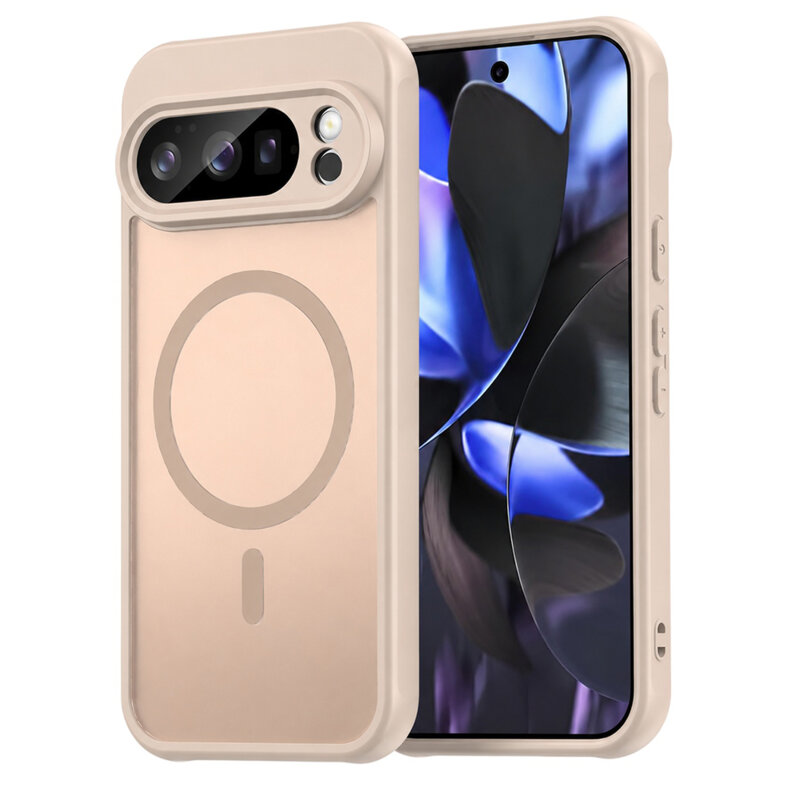 Husa Google Pixel 10 Pro Techsuit HaloFrost II MagSafe, auriu