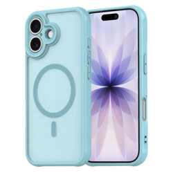 Husa iPhone 17 Techsuit HaloFrost II MagSafe, verde menta