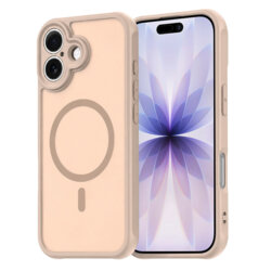 Husa iPhone 17 Techsuit HaloFrost II MagSafe, auriu