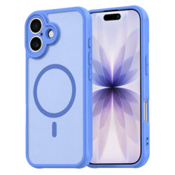 Husa iPhone 17 Techsuit HaloFrost II MagSafe, albastru