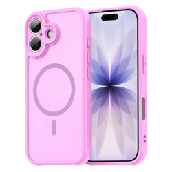 Husa iPhone 17 Techsuit HaloFrost II MagSafe, roz