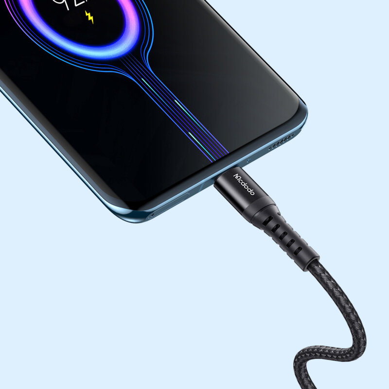 Cablu de date USB la Type-C, 3A, 1m, Mcdodo, CA-2271, negru
