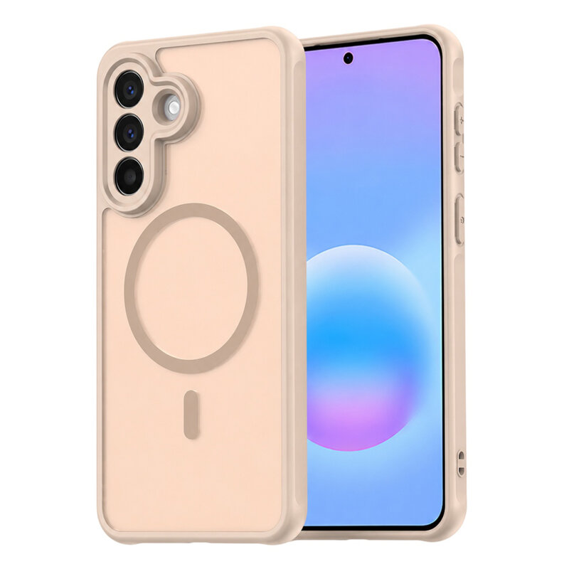 Husa Samsung Galaxy A57 5G Techsuit HaloFrost II MagSafe, auriu