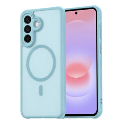 Husa Samsung Galaxy A37 5G Techsuit HaloFrost II MagSafe, verde menta