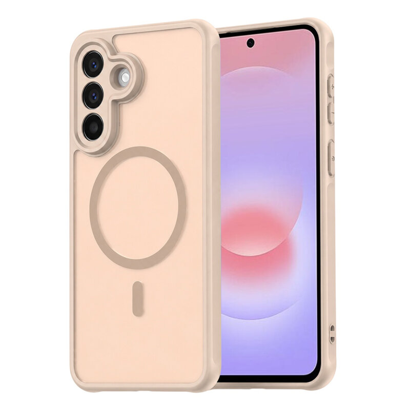 Husa Samsung Galaxy A37 5G Techsuit HaloFrost II MagSafe, auriu