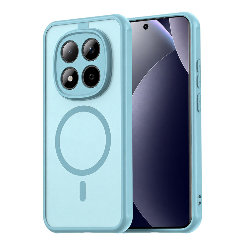 Husa Xiaomi Redmi Note 15 Pro 5G Techsuit HaloFrost II MagSafe, verde menta