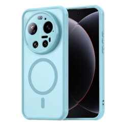 Husa Xiaomi 17 Ultra Techsuit HaloFrost II MagSafe, verde menta