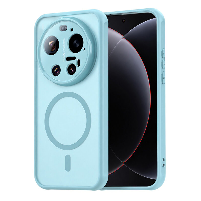 Husa Xiaomi 17 Ultra Techsuit HaloFrost II MagSafe, verde menta