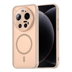 Husa Xiaomi 17 Ultra Techsuit HaloFrost II MagSafe, auriu