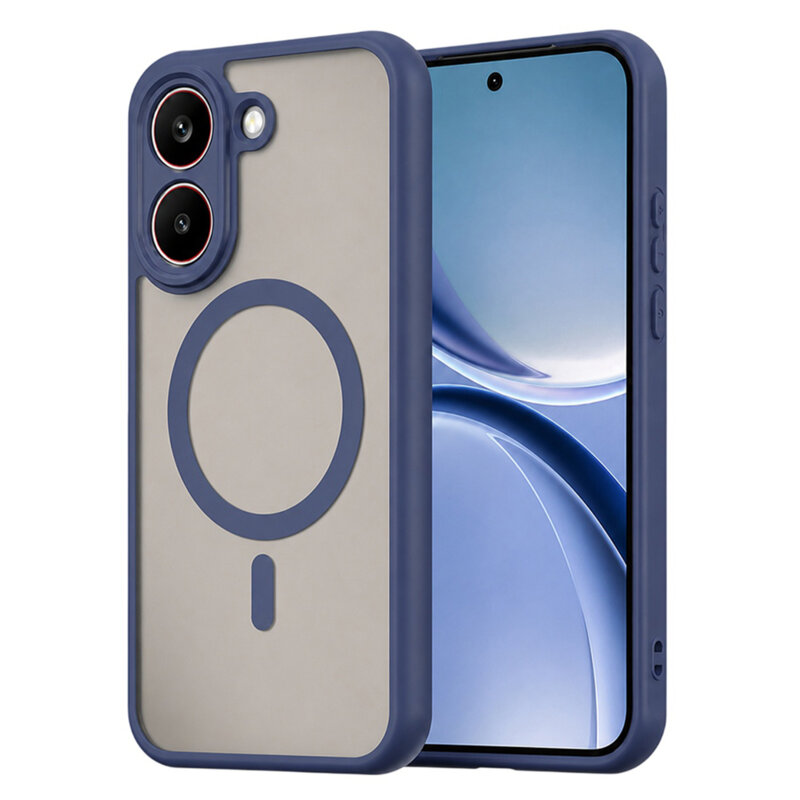 Husa Xiaomi Poco X8 Pro Techsuit HaloFrost II MagSafe, bleumarin