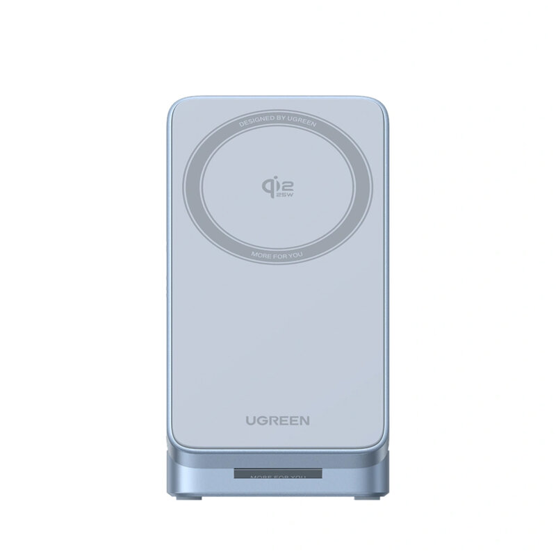 Statie incarcare wireless MagSafe Qi2 Ugreen 65901, 25W, bleu