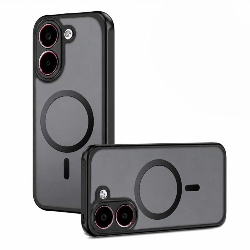 Husa Xiaomi Poco X8 Pro Techsuit PureFrost MagSafe, negru frost