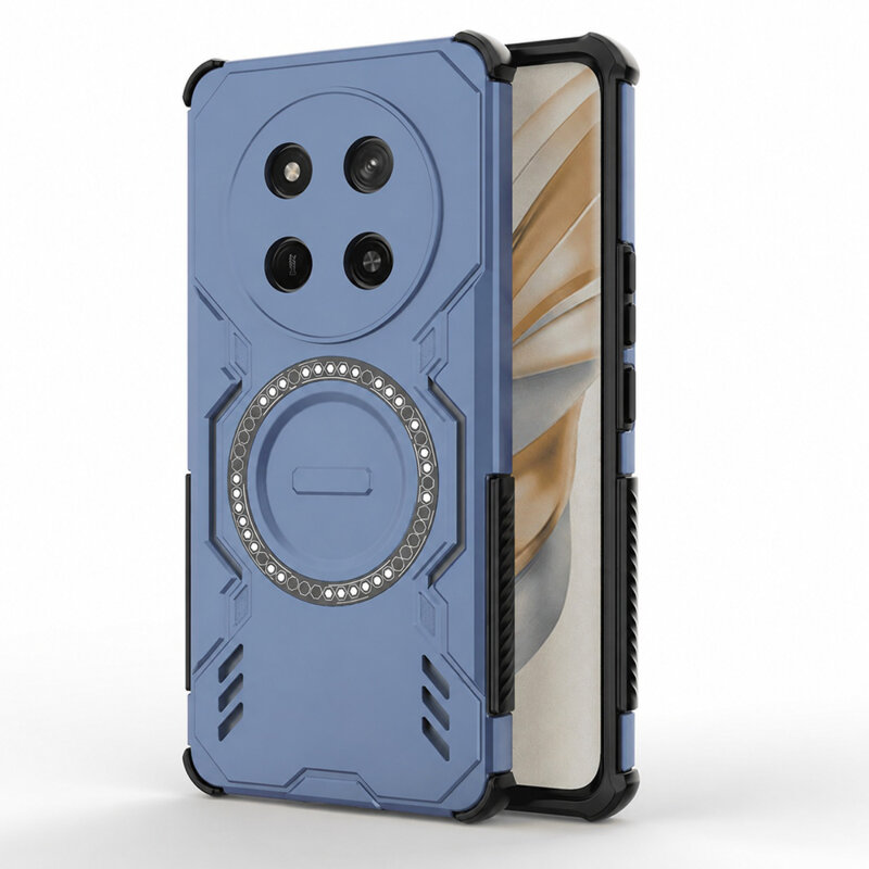 Husa Honor Magic7 Lite Techsuit ArmorMag Case, albastru