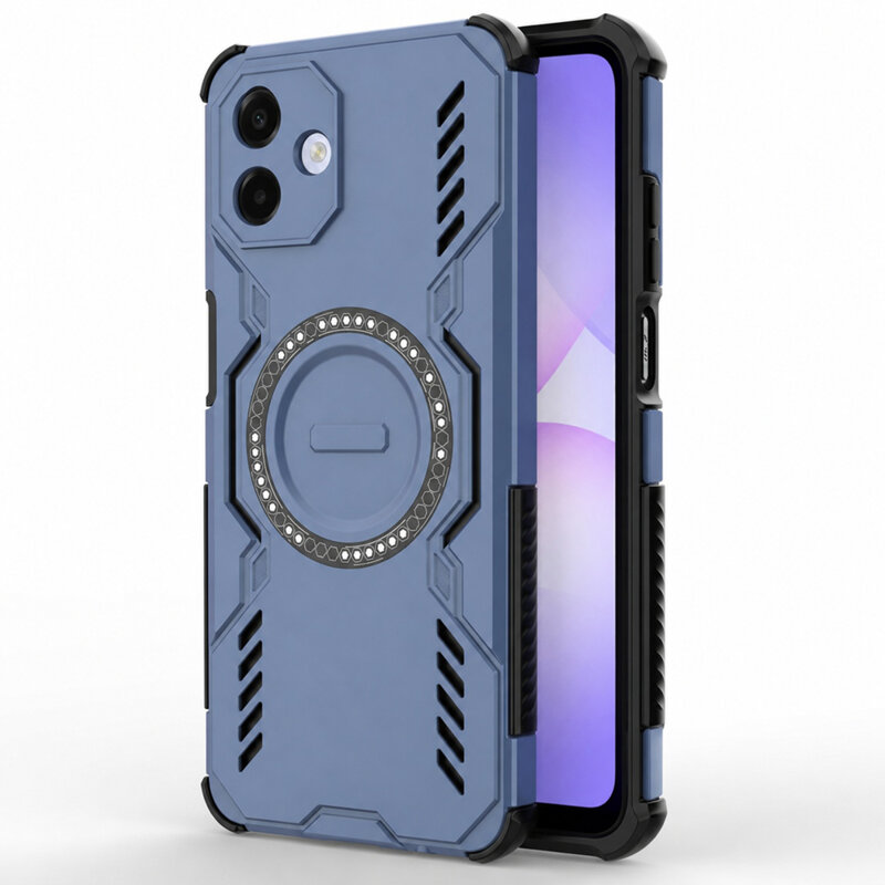 Husa Samsung Galaxy A07 4G Techsuit ArmorMag Case, albastru