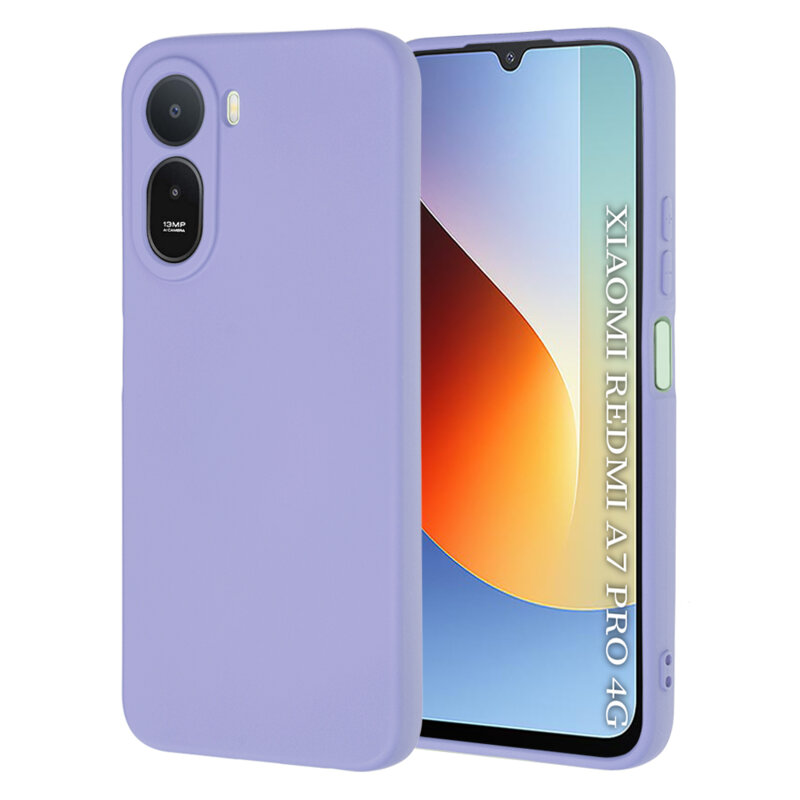 Husa silicon Xiaomi Redmi A7 Pro 4G Techsuit SoftFlex, violet