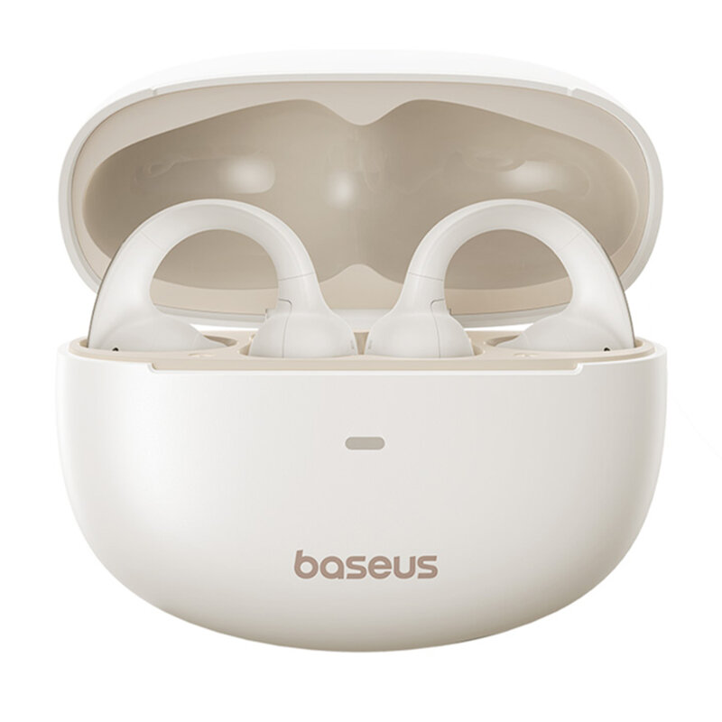 Casti open-ear, Waterproof IP57 Baseus, alb, A00083501226-00