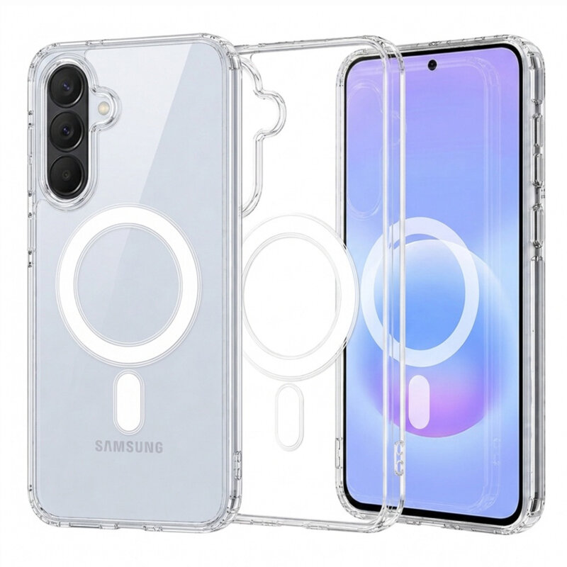 Husa Samsung Galaxy A57 5G Techsuit MagSafe Pro, transparenta