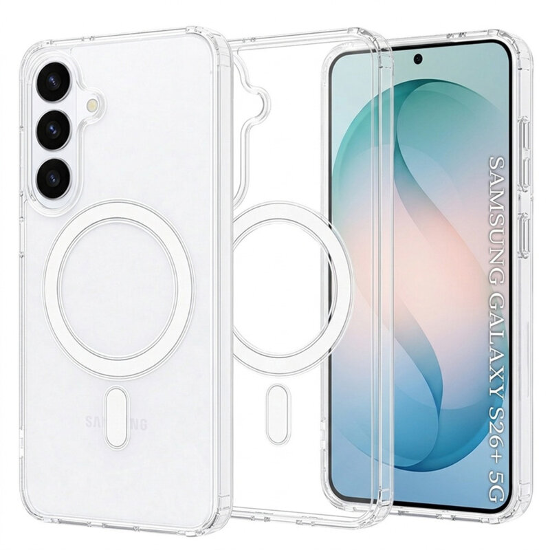 Husa Samsung Galaxy S26 Plus Techsuit MagSafe Pro, transparenta
