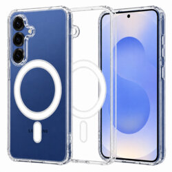 Husa Samsung Galaxy S25 Techsuit MagSafe Pro, transparenta