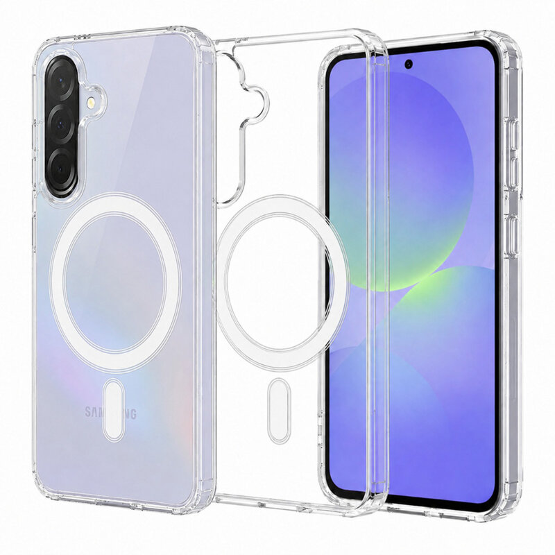 Husa Samsung Galaxy A36 5G Techsuit MagSafe Pro, transparenta