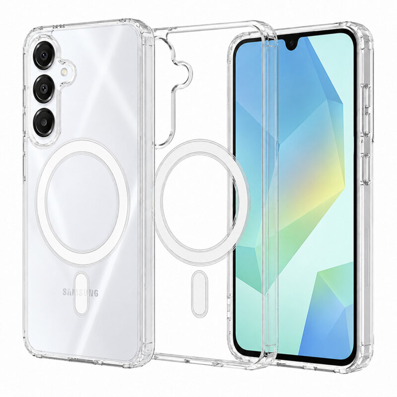 Husa Samsung Galaxy A16 5G Techsuit MagSafe Pro, transparenta