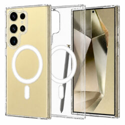 Husa Samsung Galaxy S24 Ultra Techsuit MagSafe Pro, transparenta