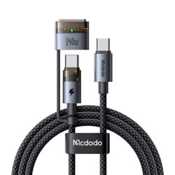 Cablu 2in1 USB-C la MagSafe 3, 240W, Mcdodo, 2m, CA-8860