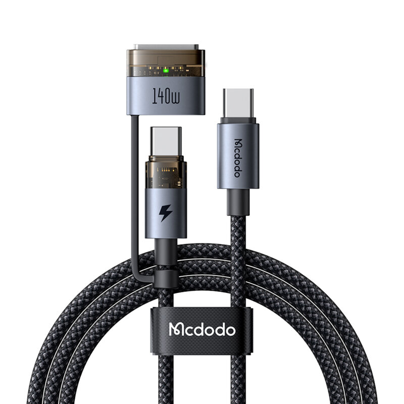 Cablu 2in1 USB-C la MagSafe 3, 240W, Mcdodo, 2m, CA-8860