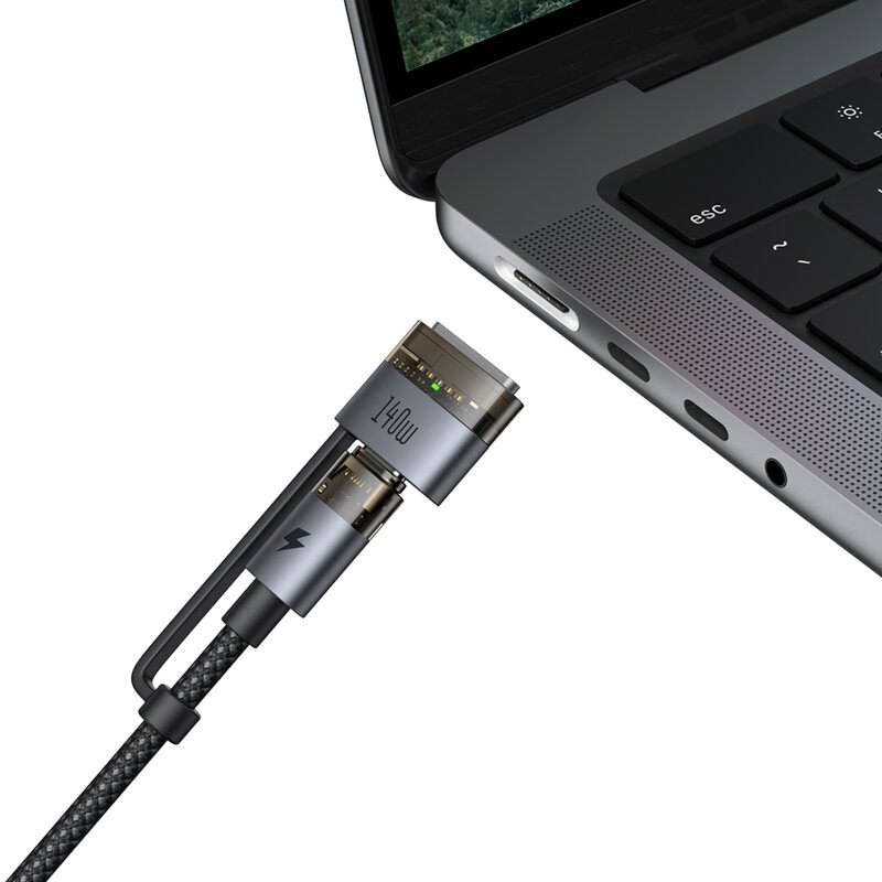 Cablu 2in1 USB-C la MagSafe 3, 240W, Mcdodo, 2m, CA-8860