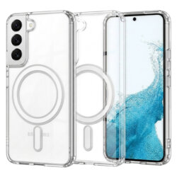 Husa Samsung Galaxy S22 5G Techsuit MagSafe Pro, transparenta