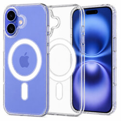 Husa iPhone 16 Techsuit MagSafe Pro, transparenta