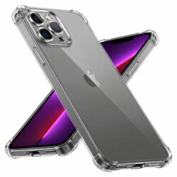 Husa iPhone 13 Pro Techsuit Shockproof Clear Silicone, transparenta