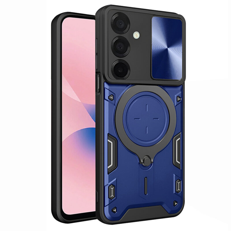 Husa Samsung Galaxy A27 5G Techsuit CamGuard Pro, albastru
