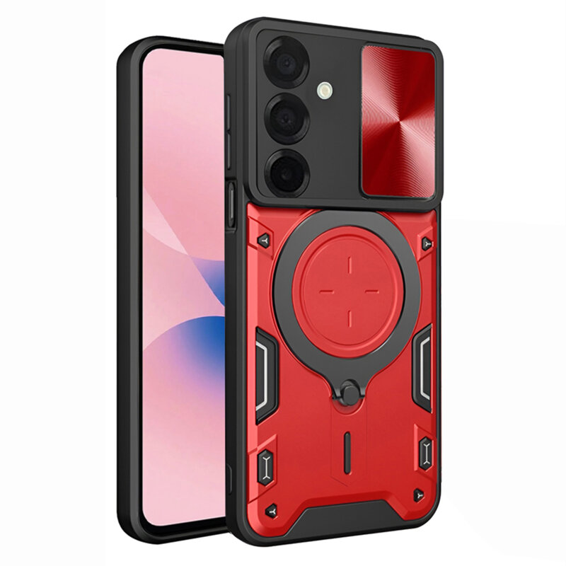Husa Samsung Galaxy A27 5G Techsuit CamGuard Pro, rosu