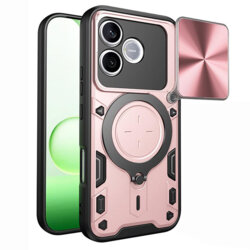 Husa Honor 600 Lite Techsuit CamGuard Pro, roz auriu