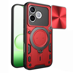Husa Honor 600 Lite Techsuit CamGuard Pro, rosu