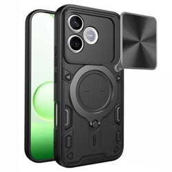 Husa Honor 600 Lite Techsuit CamGuard Pro, negru