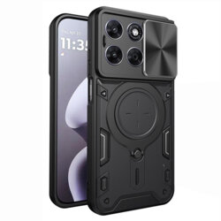 Husa Motorola Moto G67 Techsuit CamGuard Pro, negru
