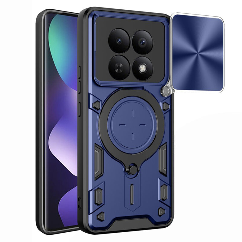 Husa Xiaomi Redmi Note 15 5G Techsuit CamGuard Pro, albastru