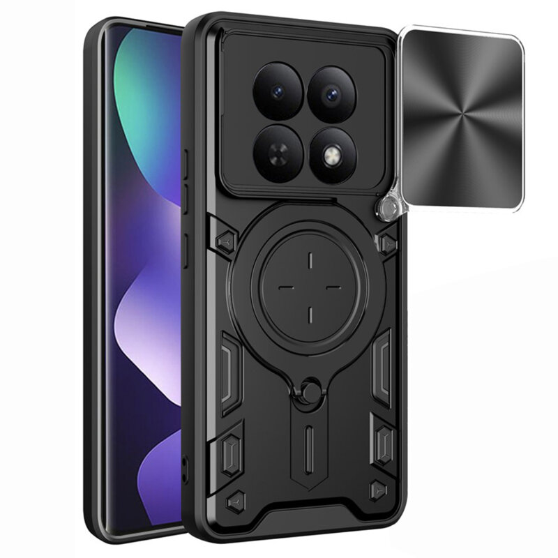 Husa Xiaomi Redmi Note 15 5G Techsuit CamGuard Pro, negru