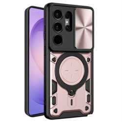 Husa Samsung Galaxy S26 Ultra Techsuit CamGuard Pro, roz auriu