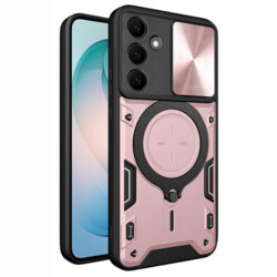 Husa Samsung Galaxy S26 Plus Techsuit CamGuard Pro, roz auriu