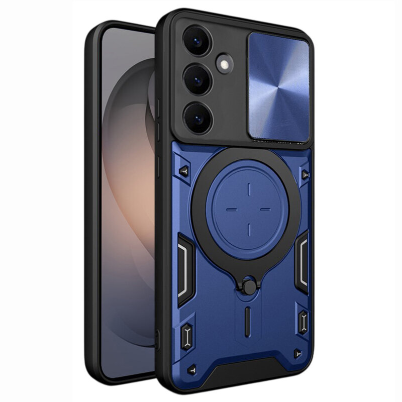 Husa Samsung Galaxy S26 Techsuit CamGuard Pro, albastru