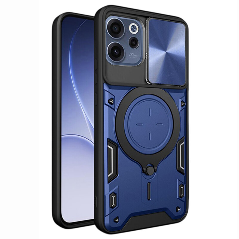 Husa Oppo Reno15 F Techsuit CamGuard Pro, albastru