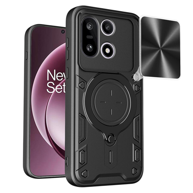 Husa OnePlus 15 Techsuit CamGuard Pro, negru